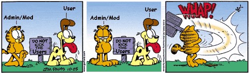 Garfield IRC Administrator